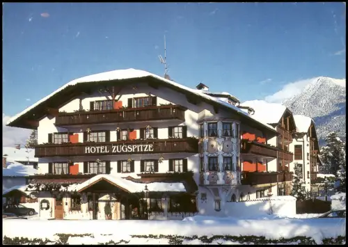Ansichtskarte Garmisch-Partenkirchen Hotel Zugspitze im Winter 2006