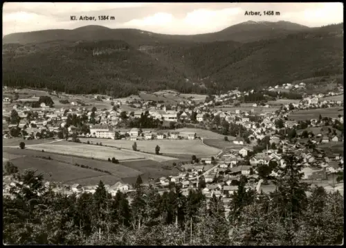 Ansichtskarte Bodenmais Blick auf Stadt - Fotokarte 1969