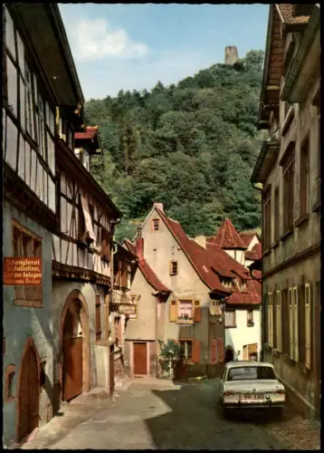 Weinheim (Bergstraße) Altstadtmotiv im Gerberviertel Spenglerei 1978