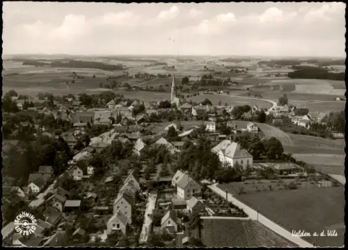 Ansichtskarte Velden/Vils Luftaufnahme Luftbild 1962