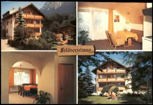 Ansichtskarte Oberstdorf (Allgäu) 4 Bild Fellhornhaus mit Innenansichten 1994