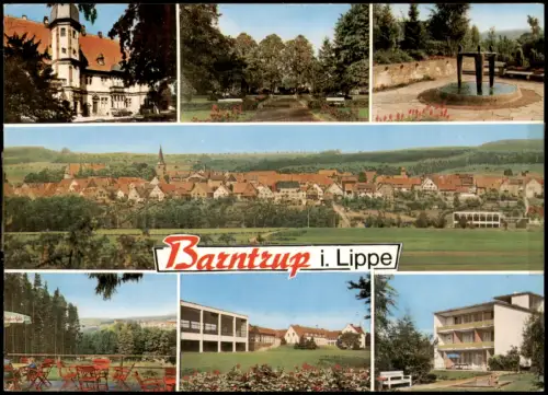 Ansichtskarte Barntrup (Lippe) Stadtteilansichten Mehrbild 1978