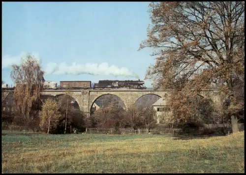 Rödlitzer Viadukt (Strecke St. Egidien - Stollberg) 1988