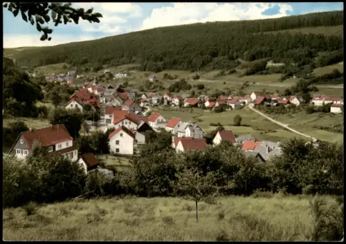 Ansichtskarte Kempfenbrunn-Flörsbach (Flörsbachtal) Stadtblick 1971