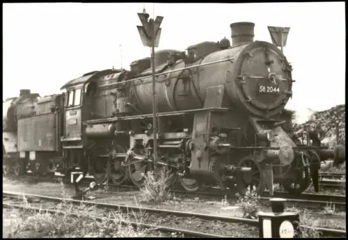 Dampflokomotive Baureihe 58 (preuß. G 12), Betriebsnummer 58 2044 1967