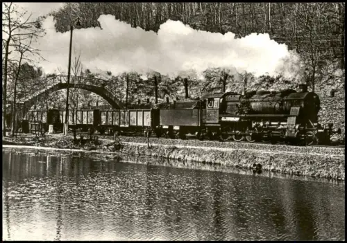 Hartenstein Sachsen Dampflokomotiven Einsatz Baureihe 58  1976 1983