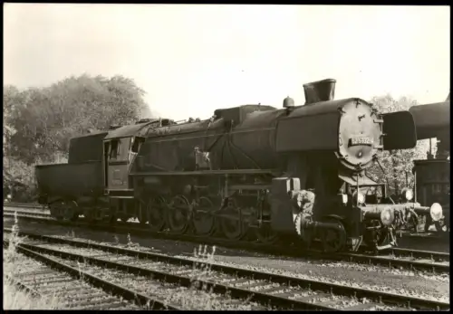 Ansichtskarte  Dampflokomotive Baureihe 52, Betriebsnummer 52 5732-4 1971