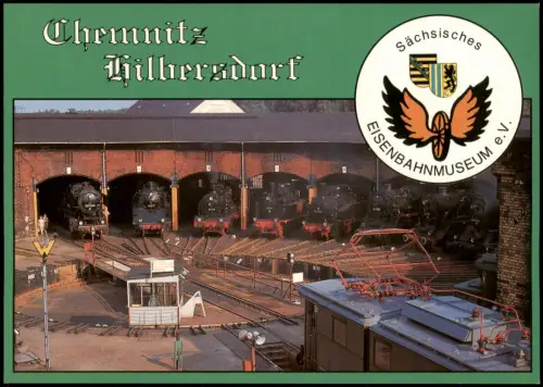 Ansichtskarte Chemnitz Lokparade 1991