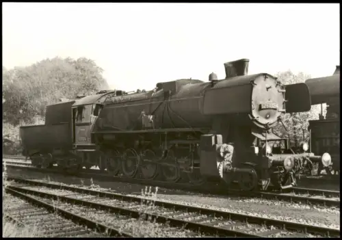 Ansichtskarte  Kriegslokomotive Baureihe 52 1971