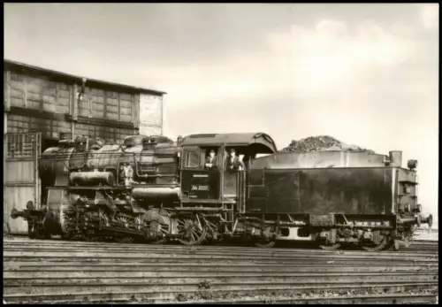 Ansichtskarte  Dampflokomotive 56 2222 (Baureihe 56.2) 1928