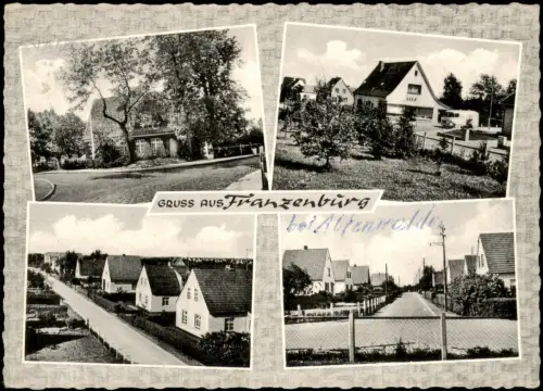 Ansichtskarte Franzenburg-Cuxhaven Gruss aus Franzenburg 1974