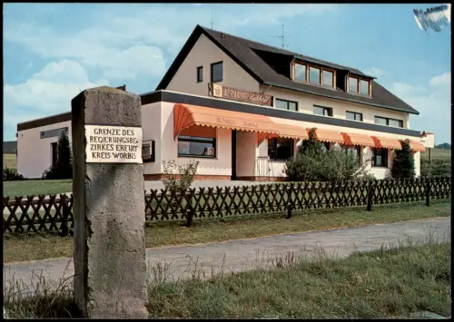 Ansichtskarte Gerblingerode-Duderstadt Restazrant Hahletal 1972