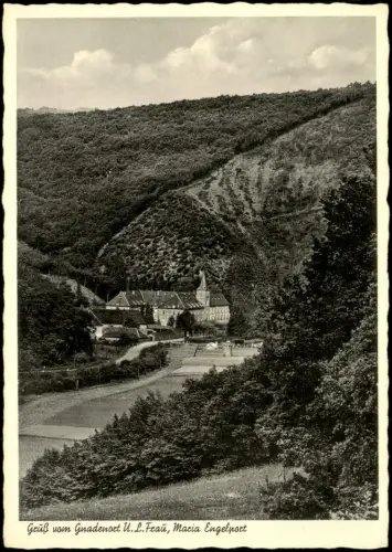 Ansichtskarte Karden-Treis-Karden Carden Oblatenkloster Maria Engelport 1940