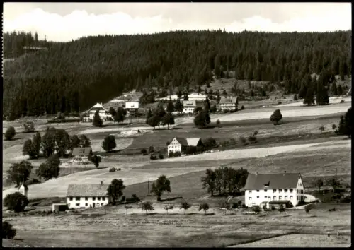 Ansichtskarte Saig Blick auf den Ort 1976