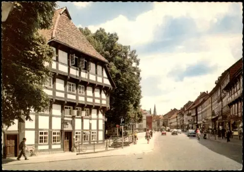 Ansichtskarte Northeim Straßenpartie am Münster 1971