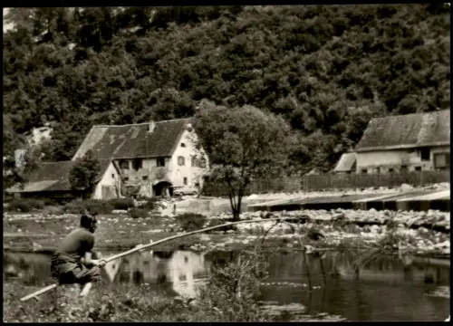 Fridingen an der Donau Bronner Mühle vor der Zerstörung 1968/1956