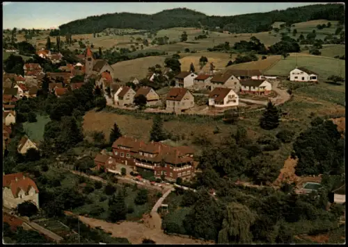 Kirschhausen i. Odenwald-Heppenheim an der Bergstraße Luftbild 1969
