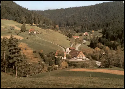 Ansichtskarte Reinerzau-Alpirsbach Blick auf das Obere Dörfle 1990