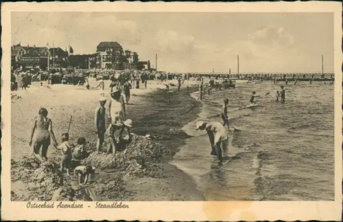 Arendsee (Mecklenburg-Vorpommern )-Kühlungsborn Strandleben 1939