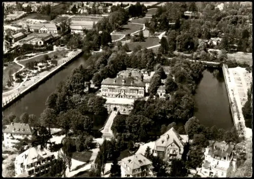 Ansichtskarte Bad Pyrmont Luftbild 1964