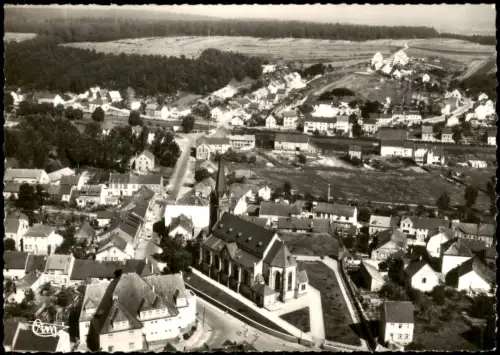 Ansichtskarte Differten Saar-Wadgassen Luftbild Luftaufnahme 1961