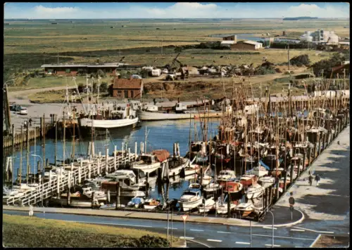 Ansichtskarte Wyk (Föhr) Hafen 1968