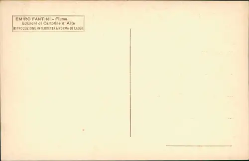 Postcard Lovran Laurana Gesamtansicht von Laurana 1910