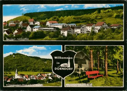 Ansichtskarte Dorndorf-Dornburg Ansichten von Dornburg-Dorndorf/Ww. 1980