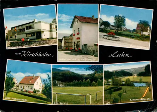 Kirschhofen-Weilburg (Lahn) MB:  SPAR-Geschäft Sportplatz Kinderspielplatz 1993