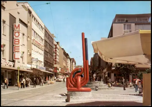 Ansichtskarte Witten (Ruhr) Am Berliner Platz 1981