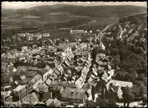 Ansichtskarte Northeim Luftbild Luftaufnahme 1961