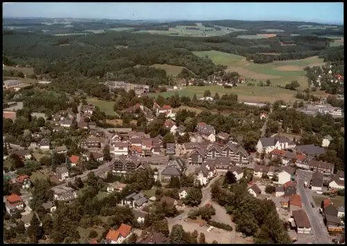 Ansichtskarte Marienheide Luftbild Luftaufnahme 1990