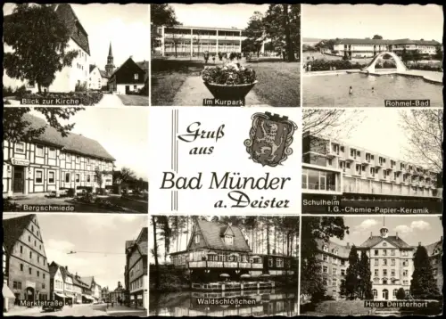 Bad Münder (Deister) MB Rohmel-Bad, Bergschmiede, Haus Deisterhort 1973/1969