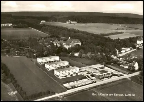 Bad Münder (Deister) Luftbild Gebäude-Ansicht vom Flugzeug aus 1971/1970