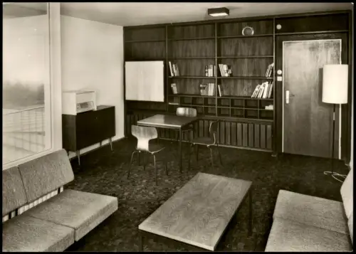 Bad Münder (Deister) Schule der IG Mobilar Gemeinschaftsraum 1960