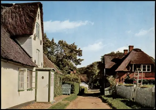 Ansichtskarte Nebel (Amrum) Dorfstraße 1978