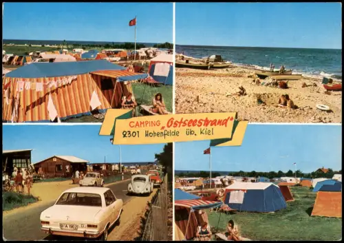 Hohenfelde (Steinburg) MB CAMPING Ostseestrand 2301 Hohenfelde üb. Kiel 1980