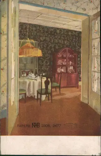 Klingenthal Reklame Werbung Reklame & Werbung Tapete N+B 2308 Vertreter Klingenthal 1924