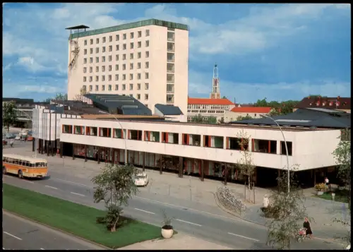 Ansichtskarte Wolfsburg Rathaus mit Kulturzentrum 1965