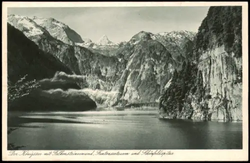 Schönau am Königssee  Falkensteinerwand Funtenseetauern Schönfeldspitze 1910