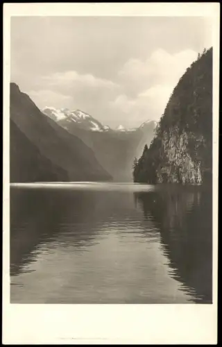Ansichtskarte Berchtesgaden Bayern Königssee bei Berchtesgaden 1930