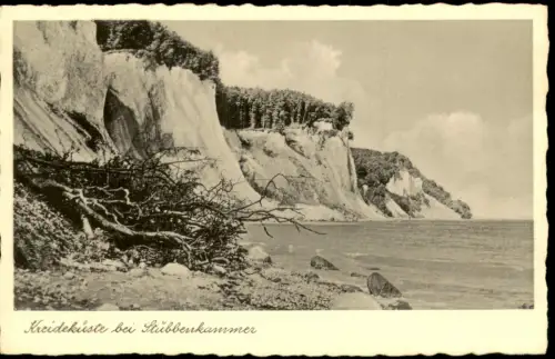 Stubbenkammer Sassnitz Rügen Kreideküste bei  Insel Rügen Ostsee 1936