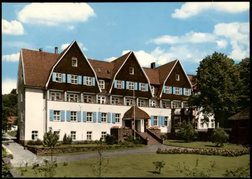 Ansichtskarte Bad Karlshafen Eisenbahner-Erholungsheim 1972