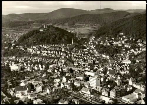 Ansichtskarte Biedenkopf Luftbild Luftaufnahme 1976