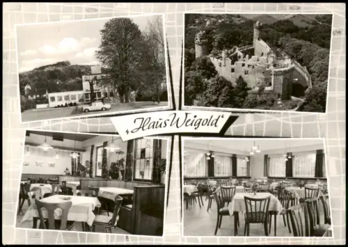 Auerbach Bergstraße Bensheim  HAUS WEIGOLD Restaurant und Pension 1970