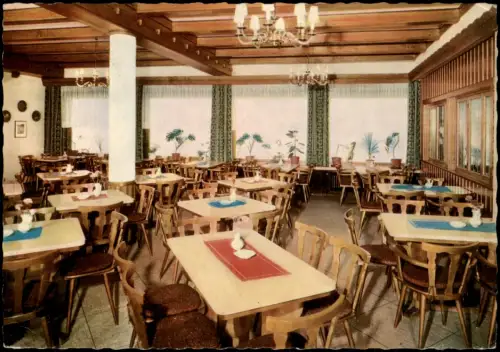 Ansichtskarte Bad Sachsa Hotel Berghof Ravensberg 1970