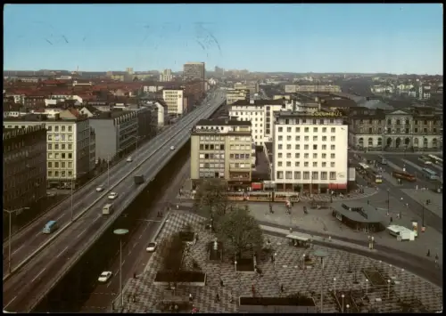 Ansichtskarte Bremen Hochstraße Breitenweg 1975