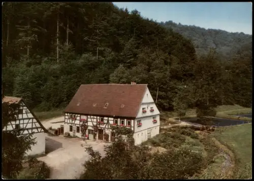 Ansichtskarte Geislingen an der Steige Raststätte Obere Roggenmühle 1978