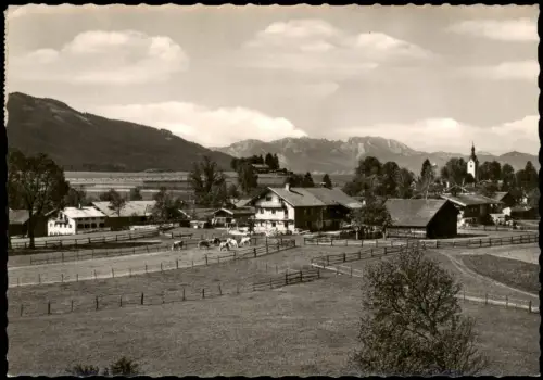 Ansichtskarte Reichersbeuern Ortspartie 1971