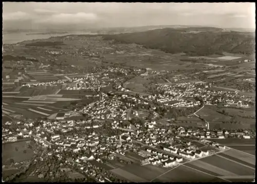 Ansichtskarte Rielasingen-Worblingen Luftbild Fliegeraufnahme 1971